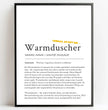 Personalisierte Poster  Bilderrahmen schwarz matt 30 x 40 cm