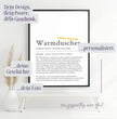 Definition Poster Warmduscher: Ein einzigartiges, personalisiertes Poster - posterfolio.de