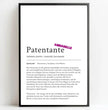 Definition Poster Patentante: Ein liebevolles personalisiertes Geschenk - posterfolio.de