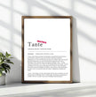 Definition Poster Tante: Dein einzigartiges personalisiertes Geschenk - posterfolio.de