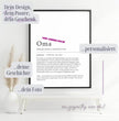 Definition Poster Oma: Dein liebevolles personalisiertes Geschenk - posterfolio.de