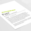 Definition Poster Papa: Dein personalisiertes Geschenk voller Liebe - posterfolio.de