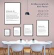 Bayrisches "Schleich di" Definition Poster: Dein personalisiertes Geschenk