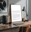 Bayrisches Semmegneedl Definition Poster: Dein personalisiertes Küchengeschenk - posterfolio.de