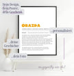 Bayrisches Definition Poster Obazda: Dein personalisiertes Geschenk - posterfolio.de