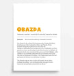 Bayrisches Definition Poster Obazda: Dein personalisiertes Geschenk - posterfolio.de