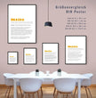 Bayrisches Definition Poster Obazda: Dein personalisiertes Geschenk - posterfolio.de