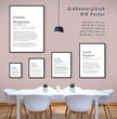 Familienname Definition Poster: Personalisiertes Geschenk für deine Familie - posterfolio.de