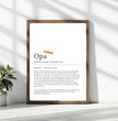 Definition Poster Opa: Dein persönliches, liebevolles Geschenk - posterfolio.de