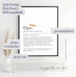 Definition Poster Opa: Dein persönliches, liebevolles Geschenk - posterfolio.de
