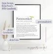 Definition Poster Patenonkel: Dein einzigartiges, personalisiertes Geschenk - posterfolio.de