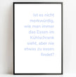 Personalisierte Poster Bilderrahmen schwarz matt 40 x 60 cm