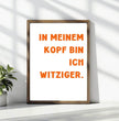 Lustige Sprüche, Dein Design: Gestalte Dein personalisiertes Poster! - posterfolio.de