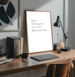 Humorvolles Sprüche-Poster: Dein personalisiertes Highlight für Zuhause! - posterfolio.de