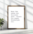 Witziger Spruch: Dein personalisiertes Poster voller Lebensfreude! - posterfolio.de