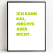 Personalisierte Poster Bilderrahmen schwarz matt 60 x 80 cm