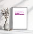 Deine Sprüche, Dein Stil: Gestalte Dein personalisiertes Poster! - posterfolio.de