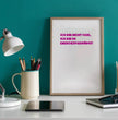 Deine Sprüche, Dein Stil: Gestalte Dein personalisiertes Poster! - posterfolio.de