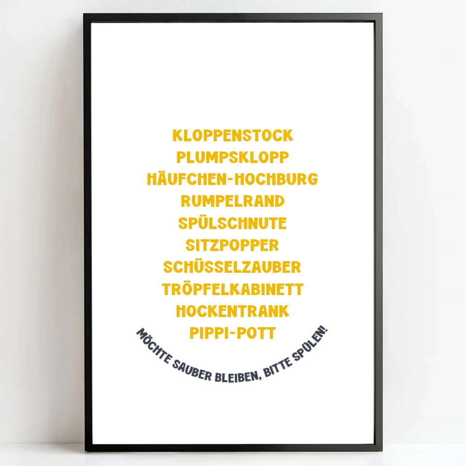 Personalisierte Poster Bilderrahmen schwarz matt 40 x 60 cm