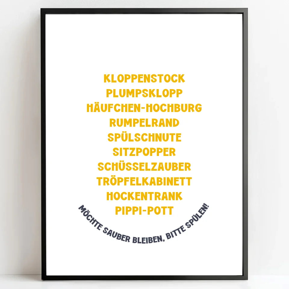 Personalisierte Poster Bilderrahmen schwarz matt 60 x 80 cm