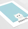 Flauschiges Kätzchen: Dein personalisiertes Poster für sanfte Träume! - posterfolio.de
