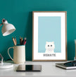 Flauschiges Kätzchen: Dein personalisiertes Poster für sanfte Träume! - posterfolio.de