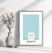 Flauschiges Kätzchen: Dein personalisiertes Poster für sanfte Träume! - posterfolio.de