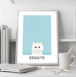 Flauschiges Kätzchen: Dein personalisiertes Poster für sanfte Träume! - posterfolio.de