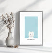 Flauschiges Kätzchen: Dein personalisiertes Poster für sanfte Träume! - posterfolio.de