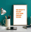 Dein Sprüche-Poster: Humor und Fantasie als personalisiertes Highlight! - posterfolio.de