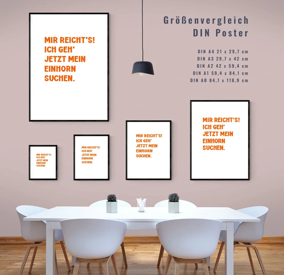 Dein Sprüche-Poster: Humor und Fantasie als personalisiertes Highlight!