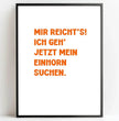 Dein Sprüche-Poster: Humor und Fantasie als personalisiertes Highlight! - posterfolio.de