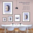 Kleiner Igel: Dein personalisiertes Poster für sanfte Träume! - posterfolio.de