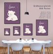 Zauberhaftes Kinderposter: Individuelles Geschenk fürs Kinderzimmer! - posterfolio.de