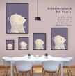 Fröhlicher Eisbär: Dein personalisiertes Poster fürs Kinderzimmer! - posterfolio.de