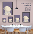 Fröhlicher Eisbär: Dein personalisiertes Poster fürs Kinderzimmer!