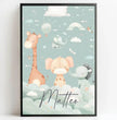 Zauberhaftes Kinderposter: dein personalisiertes Geschenk für kleine Träumer! - posterfolio.de