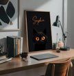 Zauberhafte Katze: Dein personalisiertes Poster für magische Momente! - posterfolio.de