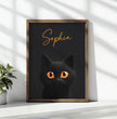Zauberhafte Katze: Dein personalisiertes Poster für magische Momente! - posterfolio.de