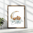 Traumhaftes Kinderposter: dein personalisiertes Geschenk für kleine Träumer! - posterfolio.de