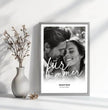 Persönliches Liebesposter: Unser “für immer” Moment - Euer personalisiertes Geschenk! - posterfolio.de