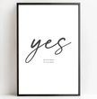 Unser personalisiertes Liebesposter - Einzigartiger Liebesbeweis für euren besonderen Tag - posterfolio.de