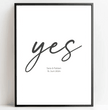 Unser personalisiertes Liebesposter - Einzigartiger Liebesbeweis für euren besonderen Tag - posterfolio.de