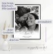Personalisiertes Poster als individueller Liebesbeweis! - posterfolio.de