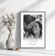 Personalisiertes Poster als individueller Liebesbeweis! - posterfolio.de