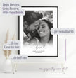 Personalisiertes Poster als individueller Liebesbeweis! - posterfolio.de