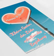 Dein persönlicher Liebesbeweis: Personalisiertes Poster mit Herz und individueller Botschaft! - posterfolio.de