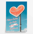 Dein persönlicher Liebesbeweis: Personalisiertes Poster mit Herz und individueller Botschaft! - posterfolio.de