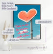 Zeige deine Liebe mit einem personalisierten Poster: einzigartiger Liebesbeweis mit Herz und Namen! - posterfolio.de