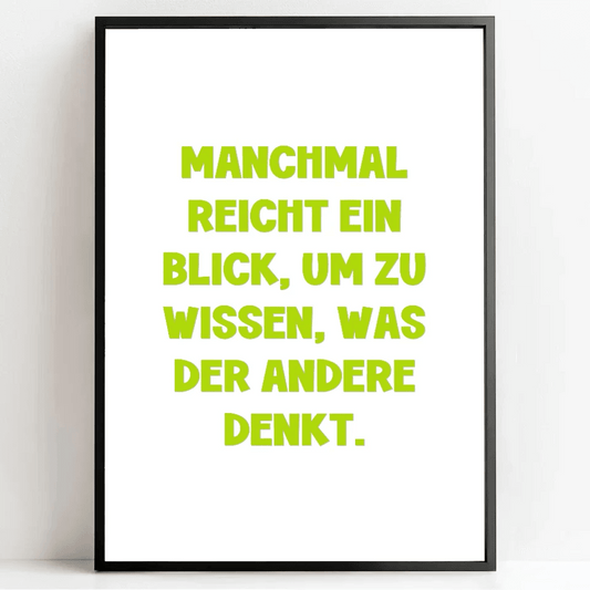 Personalisiertes Poster für unvergessliche Liebesmomente - Einzigartige Geschenkidee für Verliebte! - posterfolio.de